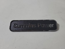 Cummins Power Fender Emblem Badge 6.5 Dodge Ram Diesel Truck Vintage