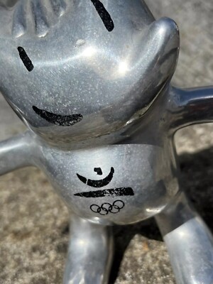 Sculpture De Mascot COBI Des Jeux Olympiques De Barcelone De 1992 Javier Mariscal