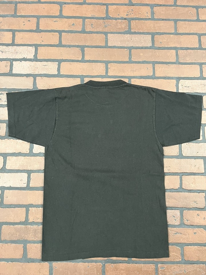 Vintage Shirt Mens Medium Black Cats of the Americas Single Stitch