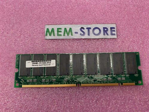 Micron MT18LSDT3272AG-10EB1 256MB SDRAM PC100-222 CL2 168PIN ECC NON-REG 16X8 - Picture 2 of 2