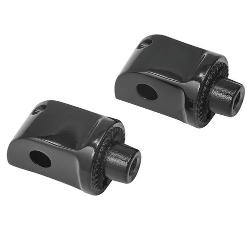 Splined Adapter Kawasaki & Yamaha Gloss Black Kuryakyn 8865