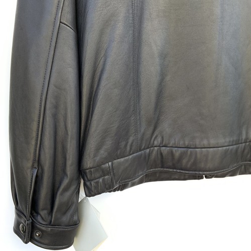 Giacca vintage New Adler autentica da uomo taglia S vera pelle di agnello neozelandese - Foto 19 di 23