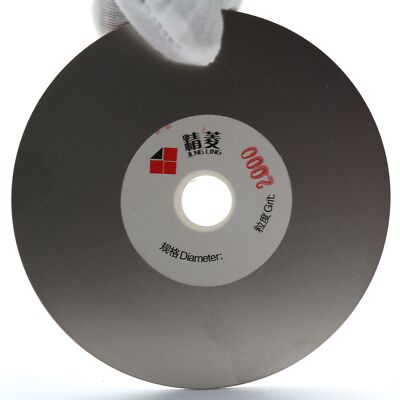 4''inch 100mm Diamond Grinding Disc Grit 2000 Abrasives Coated Flat Lap Disk
