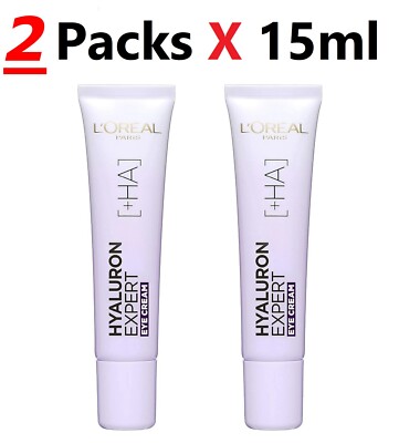 L Oréal Paris Hyaluron Expert Repluming Moisture Eye Cream Sooth Fine Lines