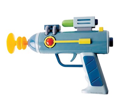 Rick and Morty Laser Gun with Lights and Sound Ray Pistol Costume Accessory 4894430097701 | eBay