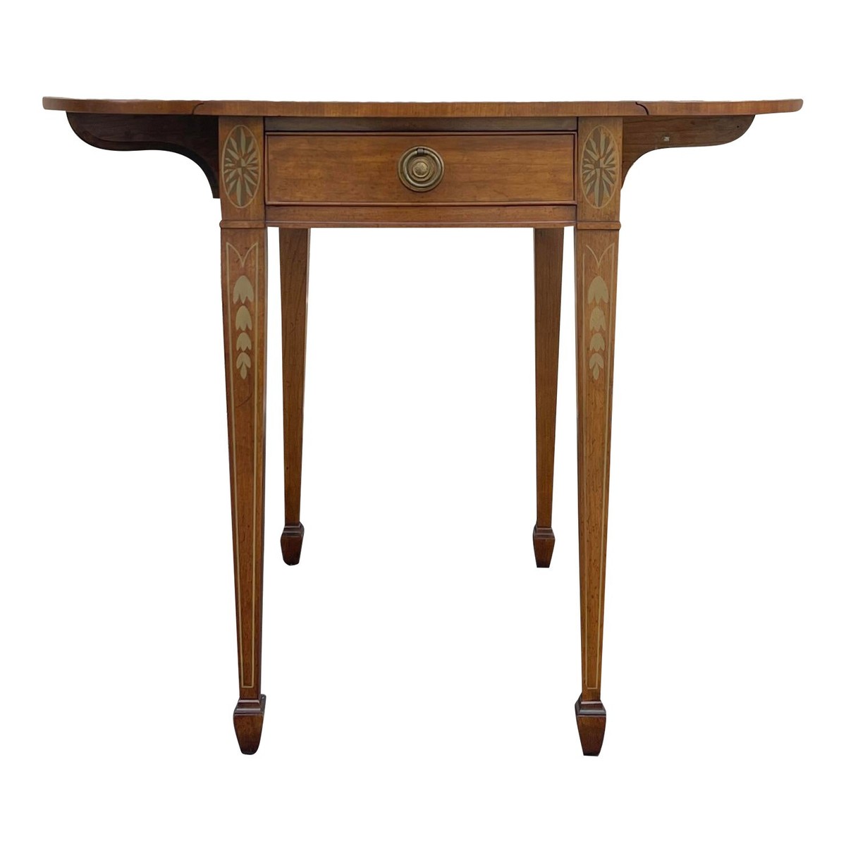 1960s Drexel Wallace Nutting Collection Federal Mahogany Drop Leaf