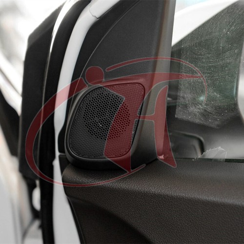 Black Front A-Pillar Tweeter Speaker Cover Pair For Honda Accord 2013-2017 – Durable & Scratch-Resistant Plastic