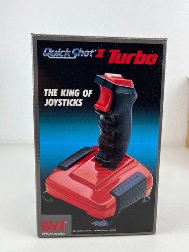 De colección 1984 SVI Quickshot II Turbo Joystick Controlador Atari 800/C64/Amiga Lote 6 - Imagen 6 de 24