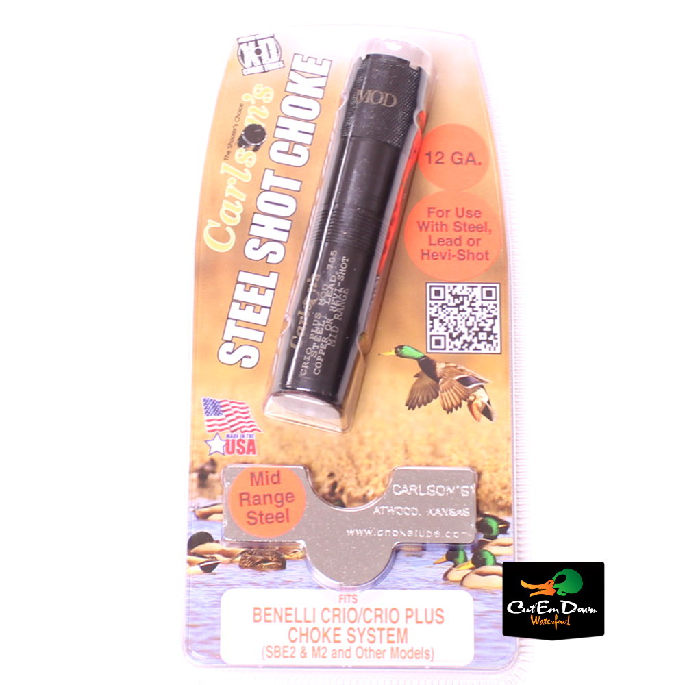 CARLSON'S BENELLI CRIO PLUS EXTENDED STEEL SHOT CHOKE TUBE 12GA MID ...