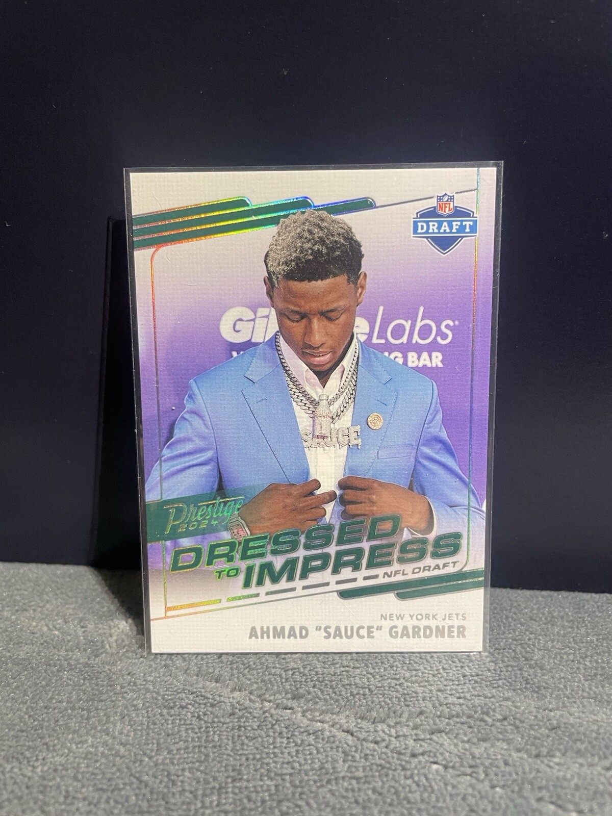 2024 Prestige Ahmad Sauce Gardner Dressed To Impress Case Hit DTI-ASG