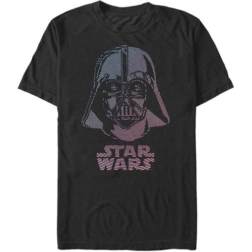 STAR WARS Vader Hypno Men's Tops Short Sleeve Tee Black Shirt 4XL