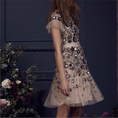tea length white lace dress Polina Ivanova Atelier | Verona in Alencon or Chantilly lace