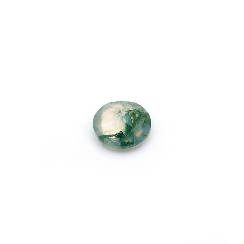 Hervorragende Qualität Moos Achat Facettiert Schliff Rund 6X6x3 mm Großhandel Edelstein 0,70 Ct. - Bild 2 von 6