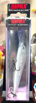 Rapala, DHJ10 GMN, Glass Minnow Down Deep Husky Jerk, Suspending Rattlin