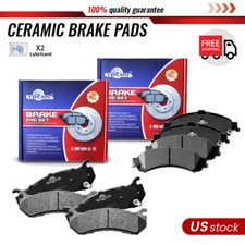 For Chevy Tahoe 2000-2006 Gmc Yukon Xl 1500 Front And Rear Ceramic Brake Pad Set For Chevy Tahoe 2000-2006 Gmc Yukon Xl 1500 Front And Rear Ceramic Brake Pad Set