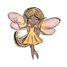 Fairy Girl Sticker Decal