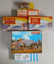Lot of Vollmer, Big Top Circus, Wardie Jay Wagons, and Tent