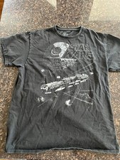 Vintage Star Wars T-Shirt - Death Star/Millennium Falcon