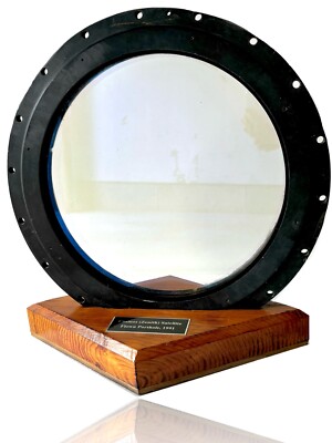 Soviet Reconnaissance Satellite COSMOS 2120 Zenit Flown Porthole  21  Diameter