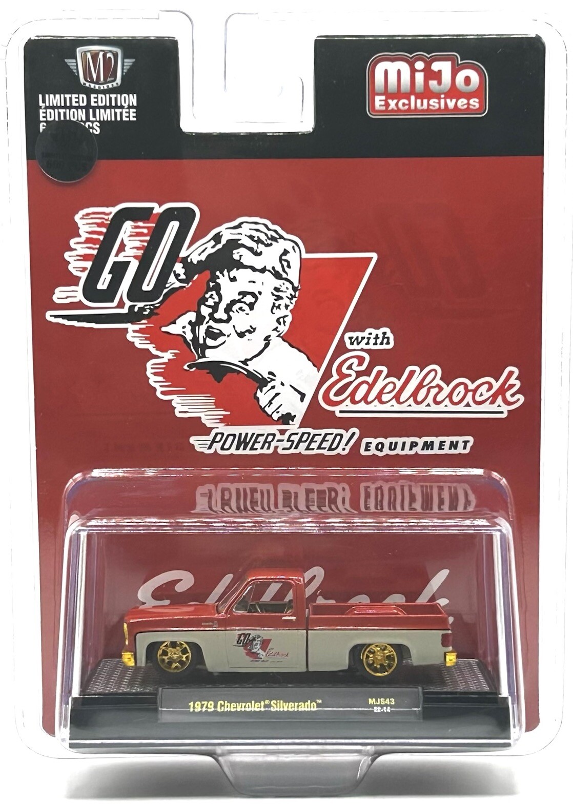 M2 MACHINES CHASE 1979 CHEVROLET SILVERADO SQUAREBODY HOBBY 1/600
