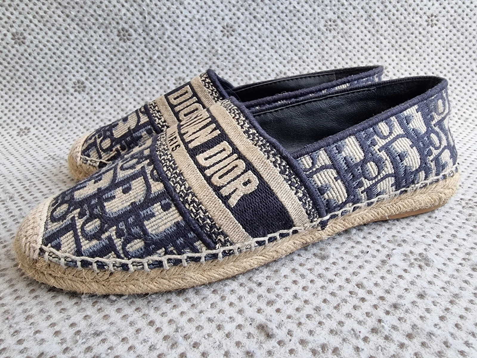DIOR GRANVILLE ESPADRILLES TAILLE 37D