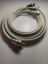 Steren Python AV 12' Component Cable RGB Digital Audio Video Link Cord HDTV 5RCA