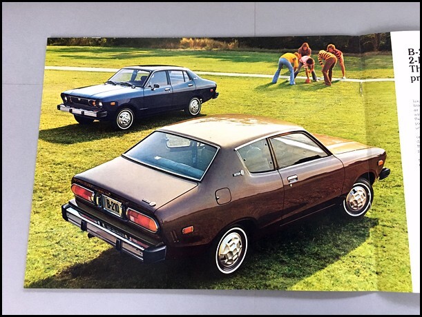 1977 Datsun B-210 B210 Vintage Original Car Sales Brochure 1977 Datsun B-210 B210 Vintage Original Car Sales Brochure