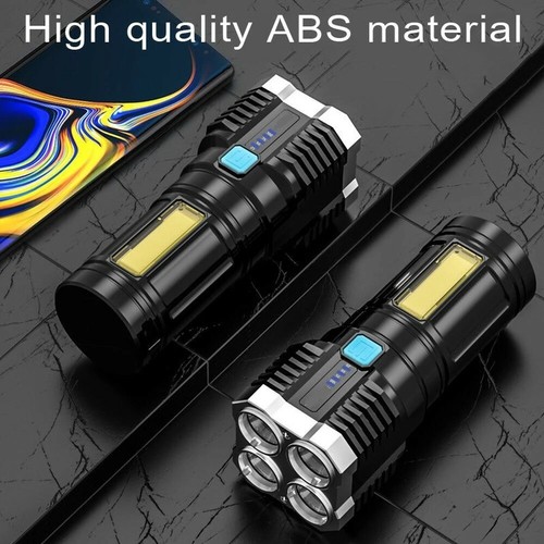 Lampada frontale a LED ultra potente lumen illuminazione a torcia frontale ricaricabile USB sensore di movimento impermeabile pezzi | Leroy Merlin