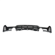 DIFFUSORE SCARICO BMW SERIE 4 F32/F33/F36 NERO LUCIDO DOPPIA USCITA - BLACK BY CT CAR