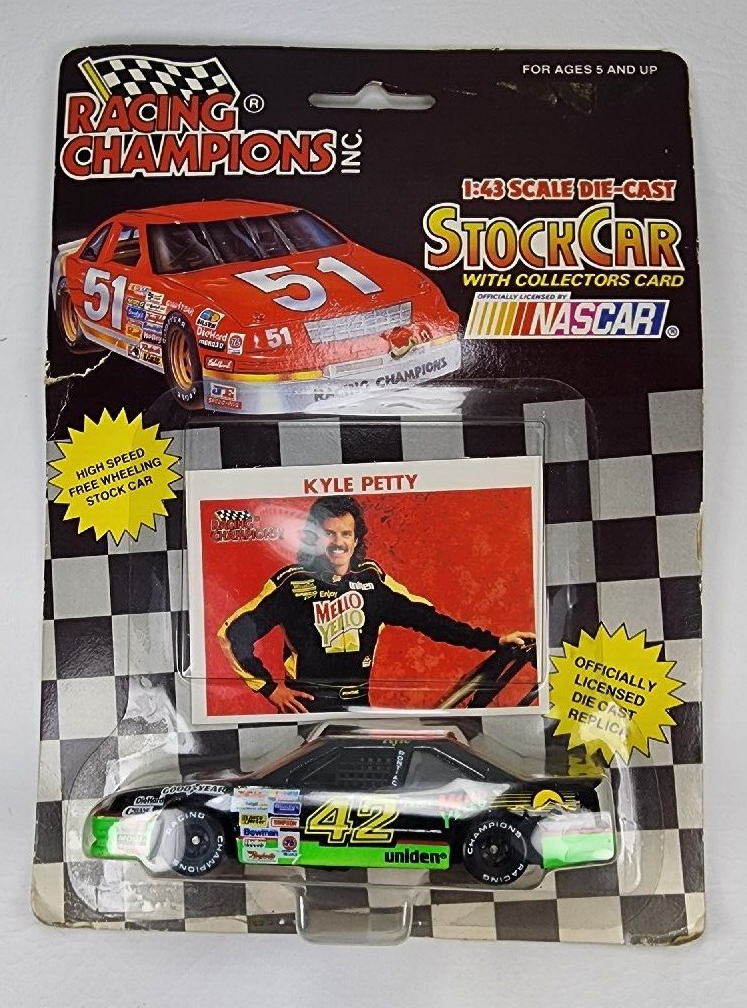 1992 NASCAR Racing Champions Kyle Petty #42 Mello Yello 1:43 Stock