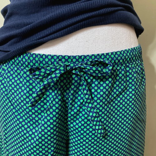 Polka Dot Pajama Set Small Xhilaration Cropped Lounge Pants with Old Navy Tank - Picture 5 of 12