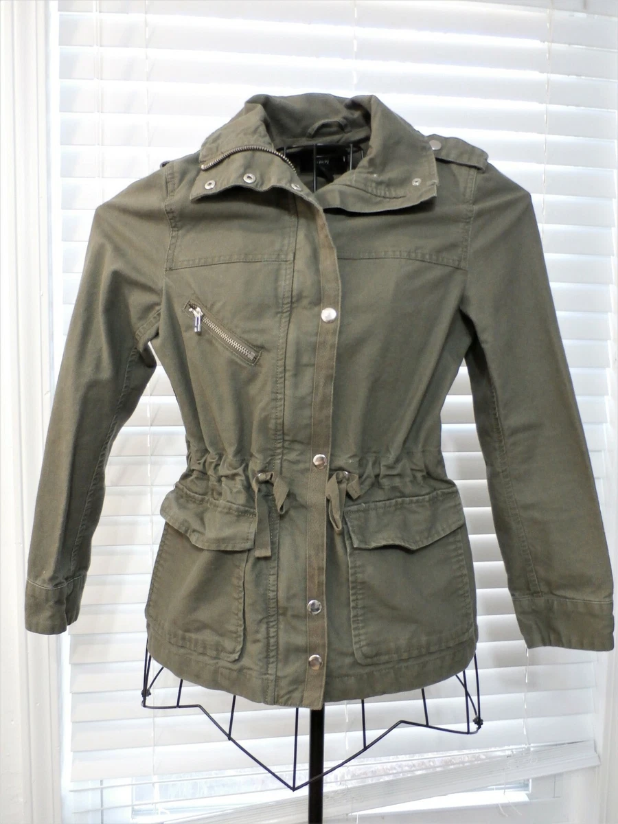H and m army jacket sale
