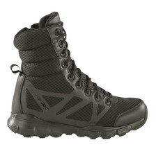 REEBOK WORK DAUNTLESS 8" STEALTH TACTICAL BOOT WITH SIDE ZIPPER RB8720