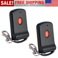 2pcs Garage Door Remote Control For Multi Code Gate Opener 10 Digit Gate Remote