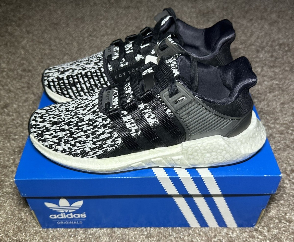 adidas Men's Sneakers EQT Support 93/17 (BZ0584) GLITCH BLACK