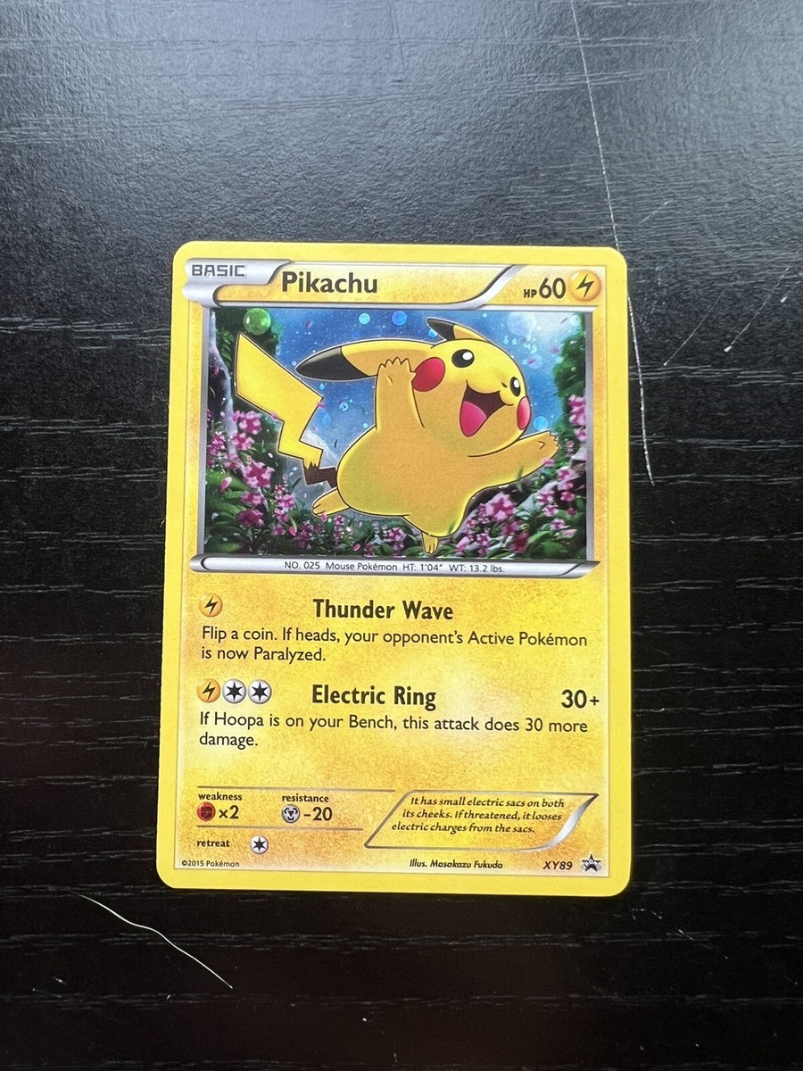 Pikachu - XY89 - Holo Rare Promo NM Promo Pokemon | eBay Pikachu - XY89 - Holo Rare Promo NM Promo Pokemon | eBay