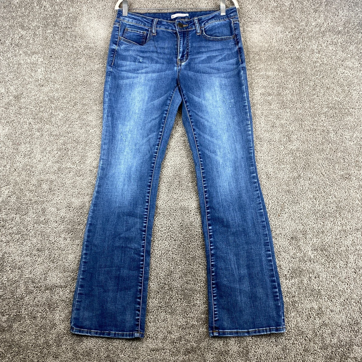 White bootcut shop jeans juniors
