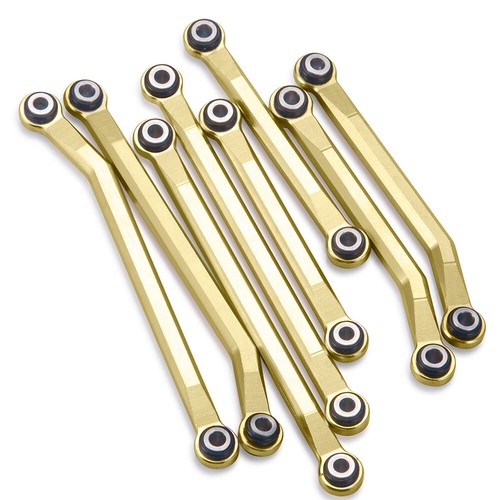 Set 4 collegamenti in alluminio CNC ad alta distanza per Traxxas TRX4M TRX-4M 1/18 - Foto 1 di 5