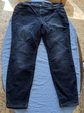 Judy Blue Signature Sz 22W Fit Skinny Jeans Women  s Dark Wash Stretch Denim