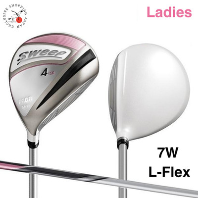 PRGR Golf Ladies SWEEP Fairway Wood 7W 24° NEW Spring Graphite Shaft Pink L-Flex