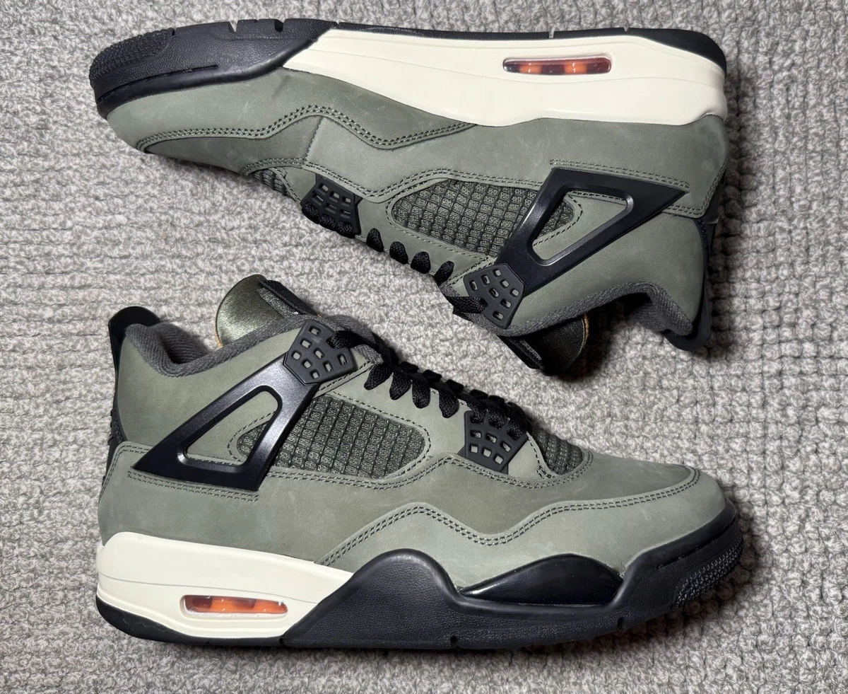 Preços baixos em Undefeated x Air Jordan 4 Retro Green | eBay