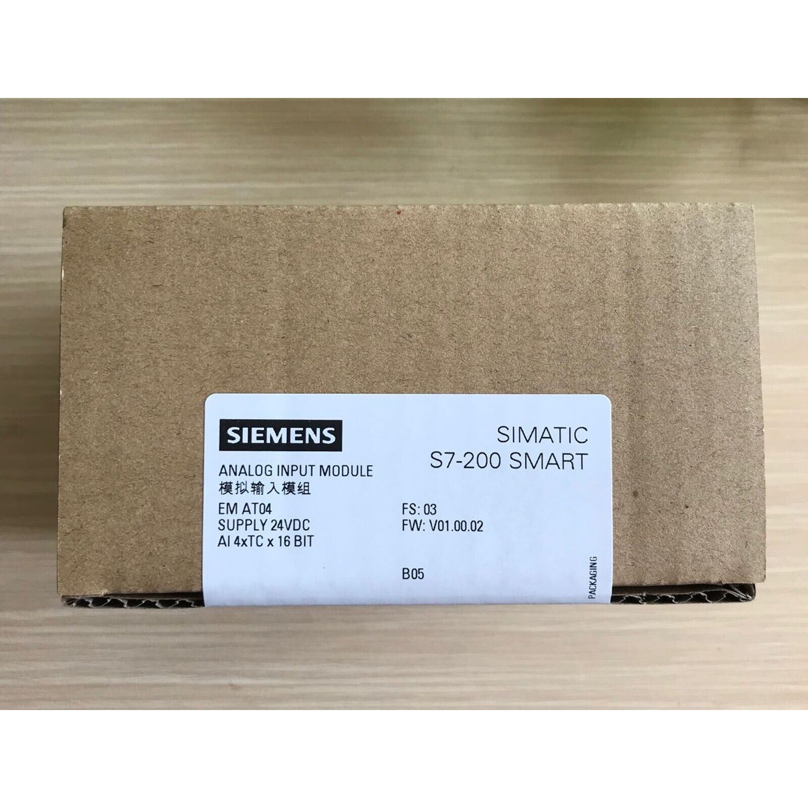 New Siemens 6ES7288-3AT04-0AA0 6ES72883AT040AA0 S7-200 Analog input SM ...