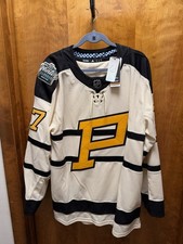 NWT AUTHENTIC PITTSBURGH PENGUINS RUST #17 2023 WINTER CLASSIC ADIDAS 54 Jersey!