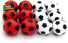 Foosball Balls Foose Balls Replacement 12 Packs,Table Soccer Balls Red