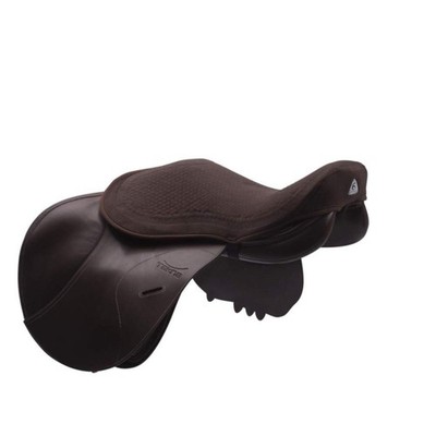 ACAVALLO Gel Seat Saver Jump Dri-Lex 10mm Gel Thickness Brown Large