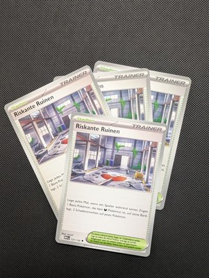 Riskante Ruinen 127/132 Pokemon Deutsch Near Mint 4x Playset