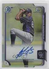 2015 Bowman Chrome Prospects Refractor /499 Antonio Senzatela #BCAP-AS Auto 3k7