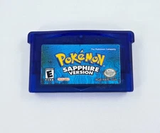 POKEMON SAPPHIRE 2003 Authentic Game Boy Advance New Battery Saves