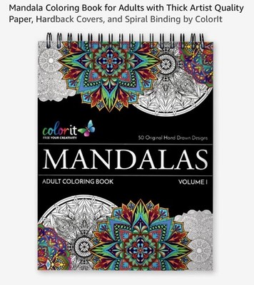 Color It Mandalas to Color Volume 1 - 50 Designs