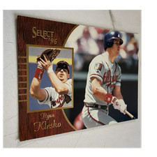 Select 1996 Base Set Ryan Klesko #77 Atlanta Braves Baseball Card